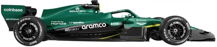 Burago 38298A Aston Martin F1 AMR 26 2026 #14 Fernando Alonso Card Box 1:43 Scale *PRE ORDER £13.99*