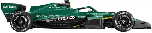 Burago 38299S Aston Martin F1 AMR 26 2026 #18 Lance Stroll Hard Case + Helmet 1:43 Scale *PRE ORDER £23.74*