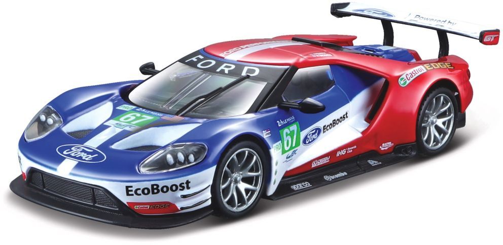 Burago 41158 FORD GT #67 Derani/Tincknell/Priaulx 24 hrs Le Mans 1:32 Scale *PRE ORDER £14.99*