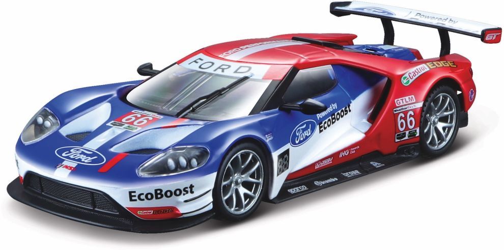 Burago 41159 FORD GT #66 Kanaan/Hand/Muller 24 hrs Le Mans 20 1:32 Scale *PRE ORDER £14.99*