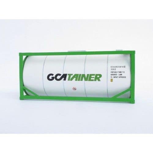 C Rail GCA Tainer 20ft X 8'6" Tanktainer Container , OO Gauge (1/76)