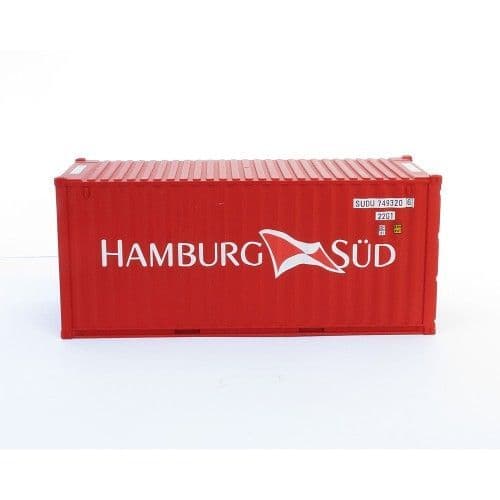 C Rail Hamburg Sud 20ft x 8'6" Drybox Container , OO Gauge (1/76)