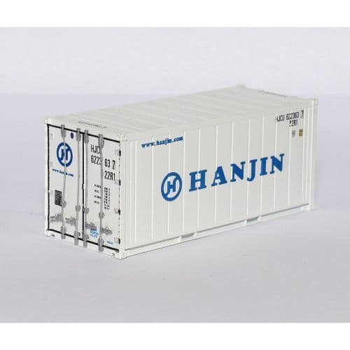 C Rail Hanjin 20ft Reefer container - RTR No04 , OO Gauge (1/76)