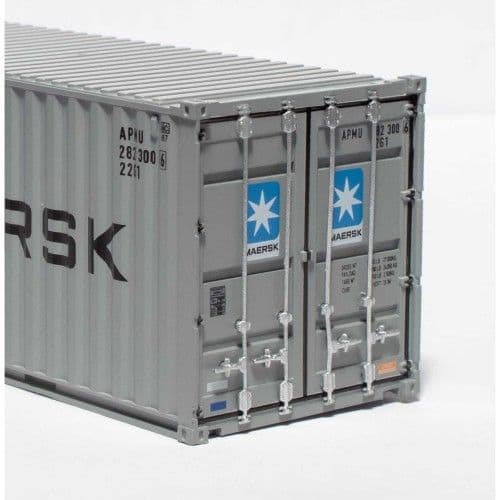 C Rail Maersk 20ft x 8'6" Drybox Container , OO Gauge (1/76)