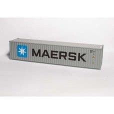 C Rail Maersk 40ft x 8'6" Drybox Container, OO Gauge (1/76)
