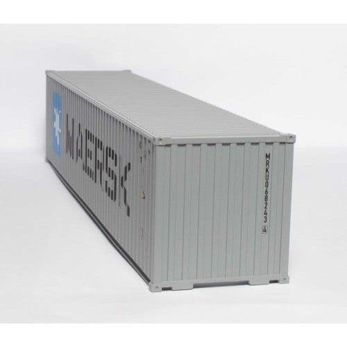C Rail Maersk 40ft x 8'6" Drybox Container, OO Gauge (1/76)