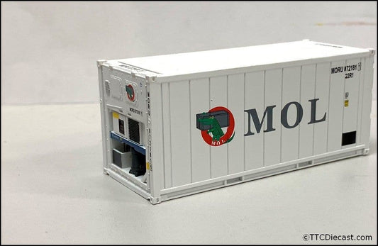 C Rail MOL 20ft X 8'6" Reefer Container, OO Gauge (1/76)