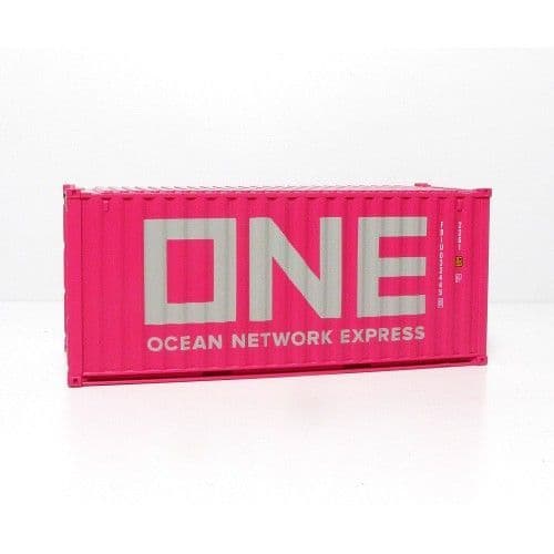 C Rail ONE Ocean Network Express 20ft x 8'6" Drybox Container , OO Gauge (1/76)
