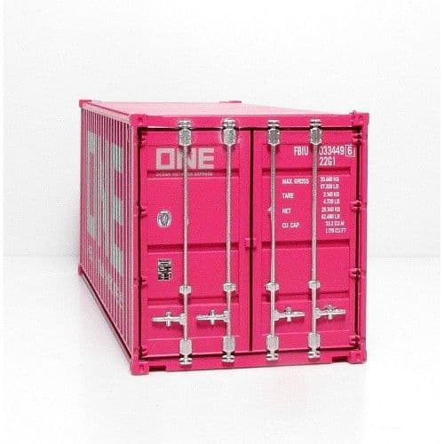 C Rail ONE Ocean Network Express 20ft x 8'6" Drybox Container , OO Gauge (1/76)