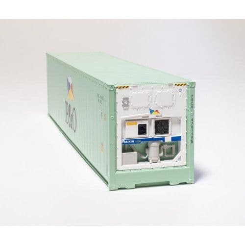 C Rail P&O 40ft High Cube Reefer Container , OO Gauge (1/76)