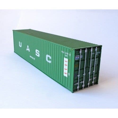C Rail UASC 40ft High Cube Container, OO Gauge (1/76)