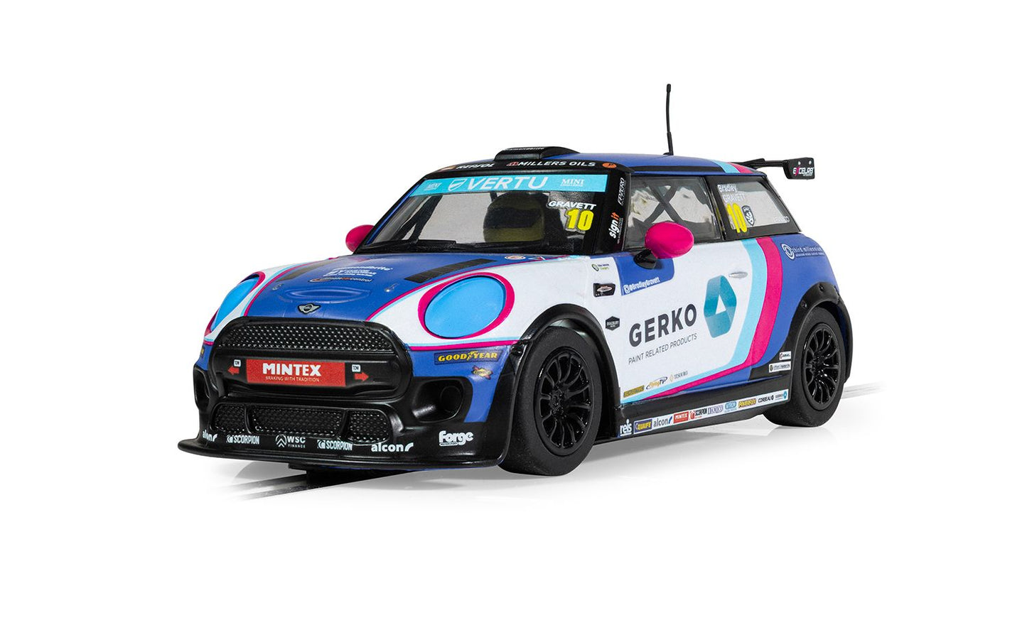 Scalextric C4410 Mini Cooper F56 - Bradley Gravett 2024 1:32 Scale *PRE ORDER £44.99*