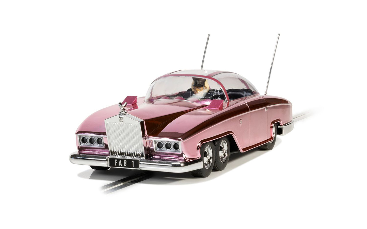 Scalextric C4579A Thunderbirds FAB-1 60th Anniversary Pink Chrome Edition 1:32 Scale *PRE ORDER £53.99*