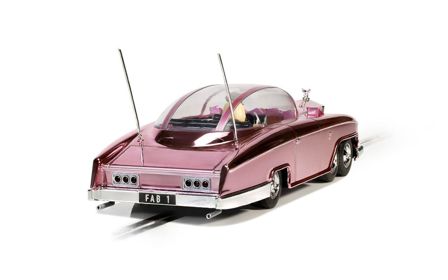 Scalextric C4579A Thunderbirds FAB-1 60th Anniversary Pink Chrome Edition 1:32 Scale *PRE ORDER £53.99*
