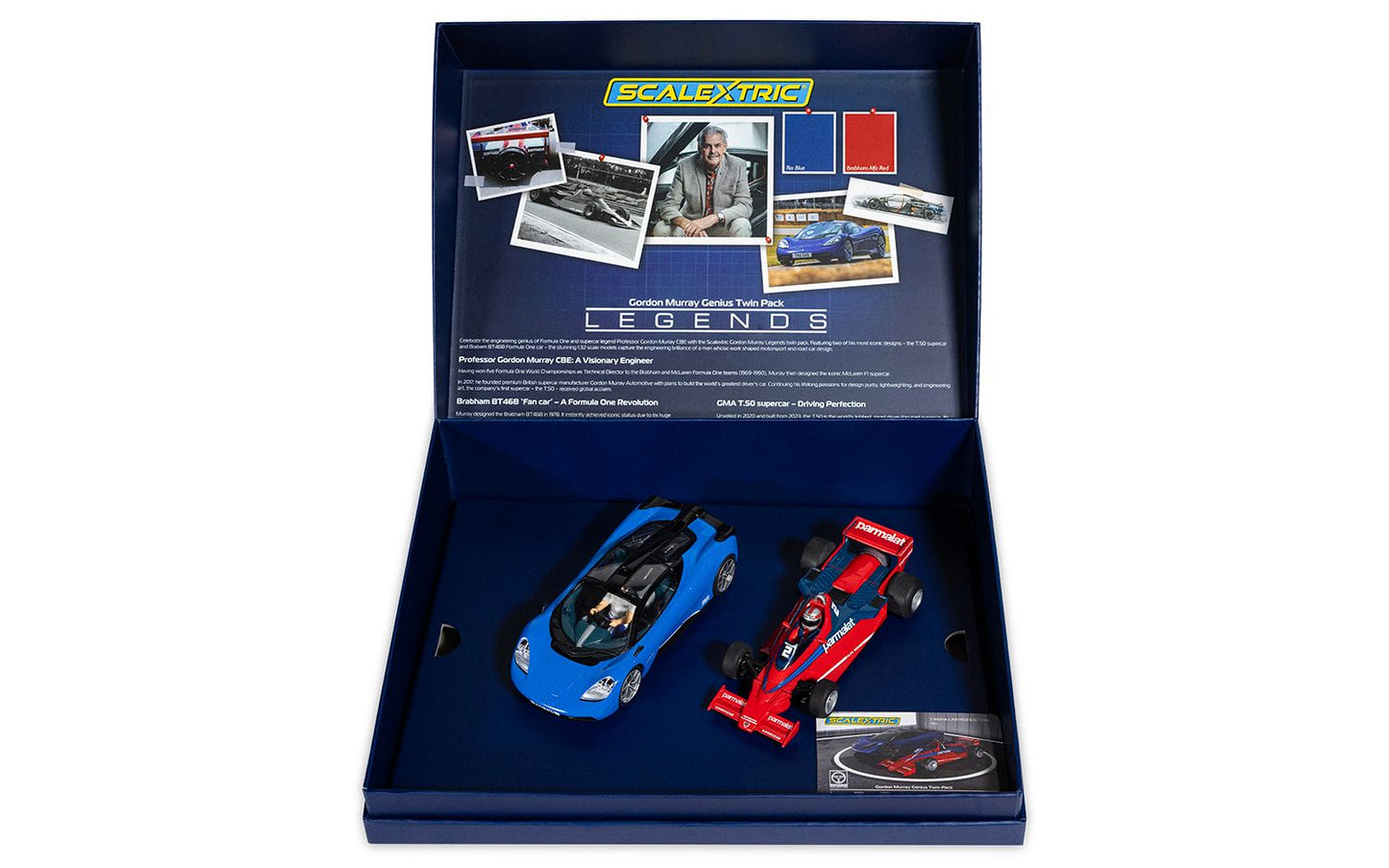 Scalextric C4601A Gordon Murray Design Genius Twin Pack 1:32 Scale *PRE ORDER £98.99*
