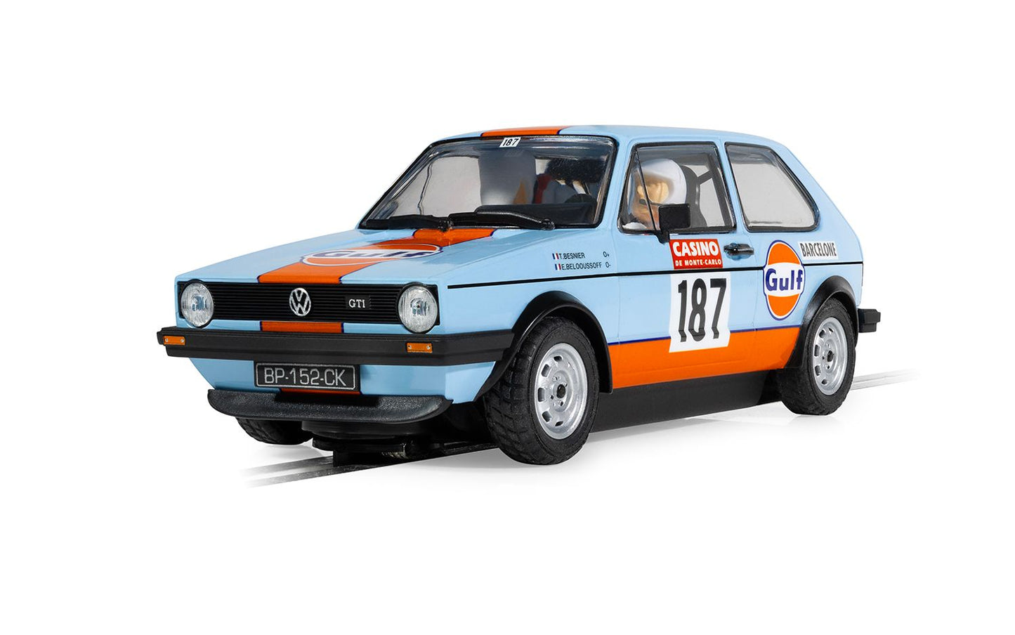 Scalextric C4609 Volkswagen Golf Gti - Gulf Edition 1:32 Scale *PRE ORDER £44.99*