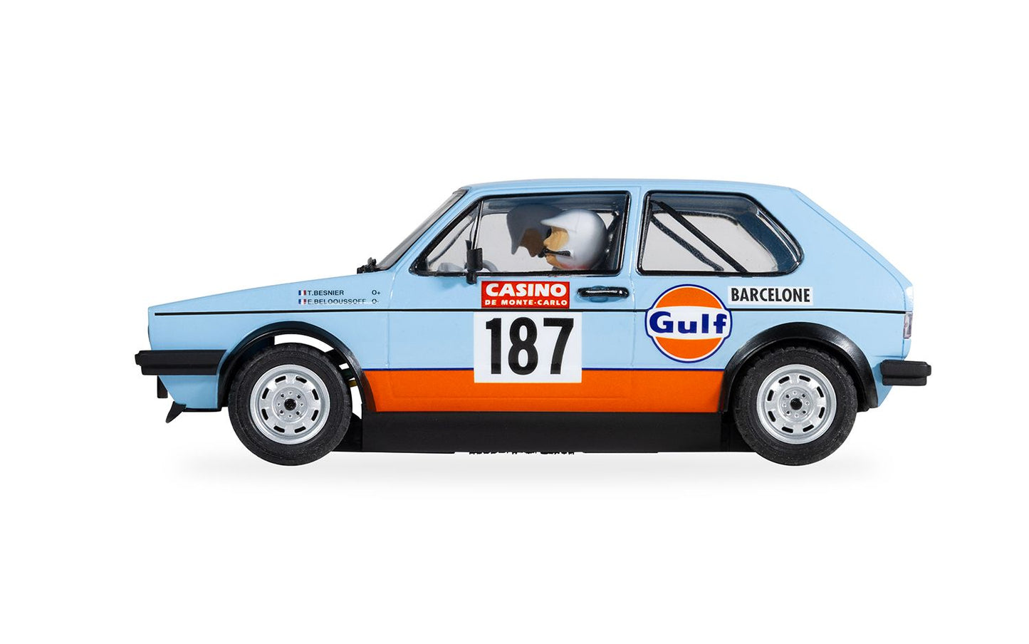 Scalextric C4609 Volkswagen Golf Gti - Gulf Edition 1:32 Scale *PRE ORDER £44.99*