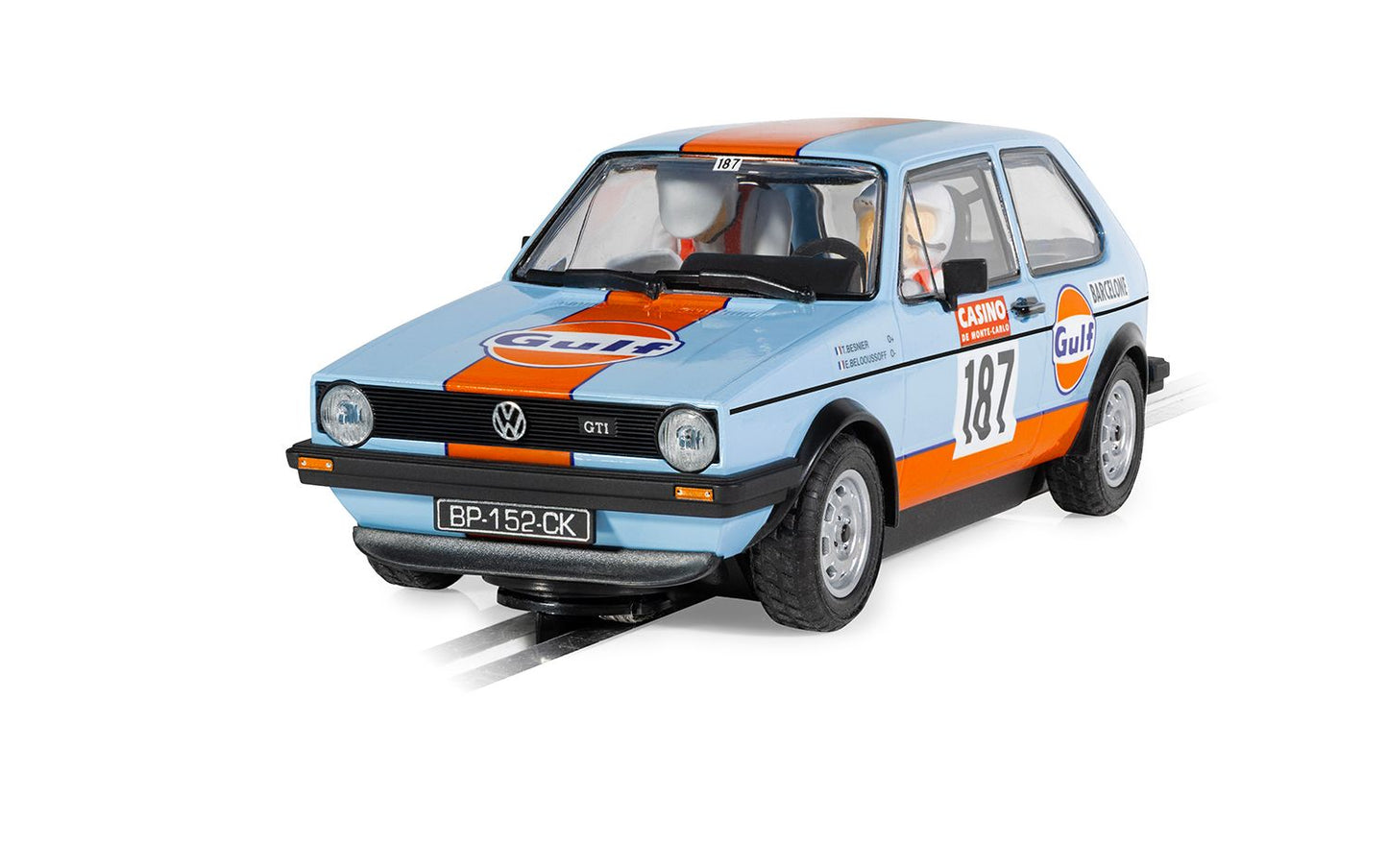 Scalextric C4609 Volkswagen Golf Gti - Gulf Edition 1:32 Scale *PRE ORDER £44.99*