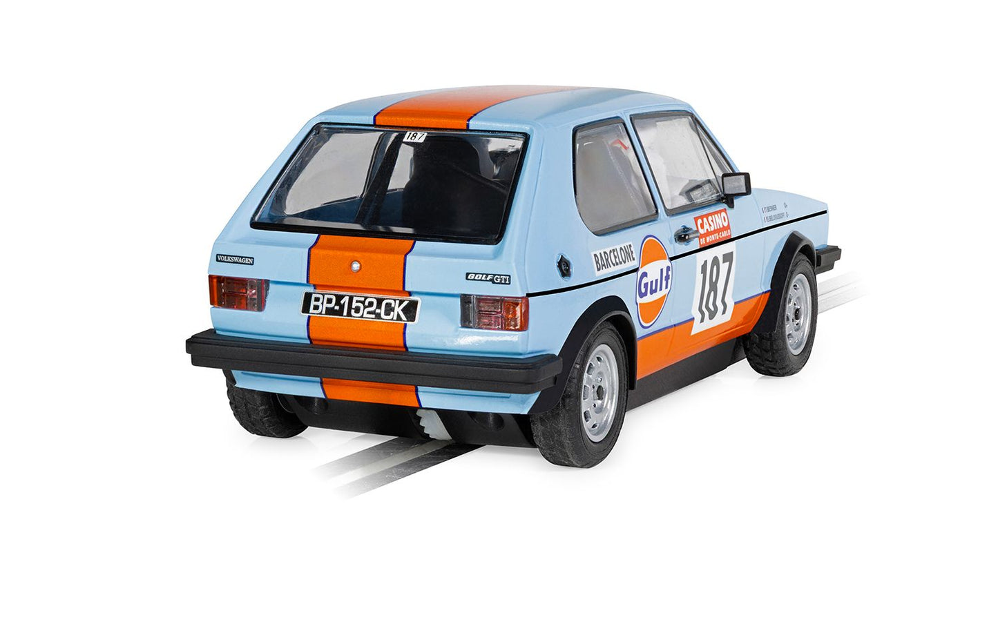 Scalextric C4609 Volkswagen Golf Gti - Gulf Edition 1:32 Scale *PRE ORDER £44.99*