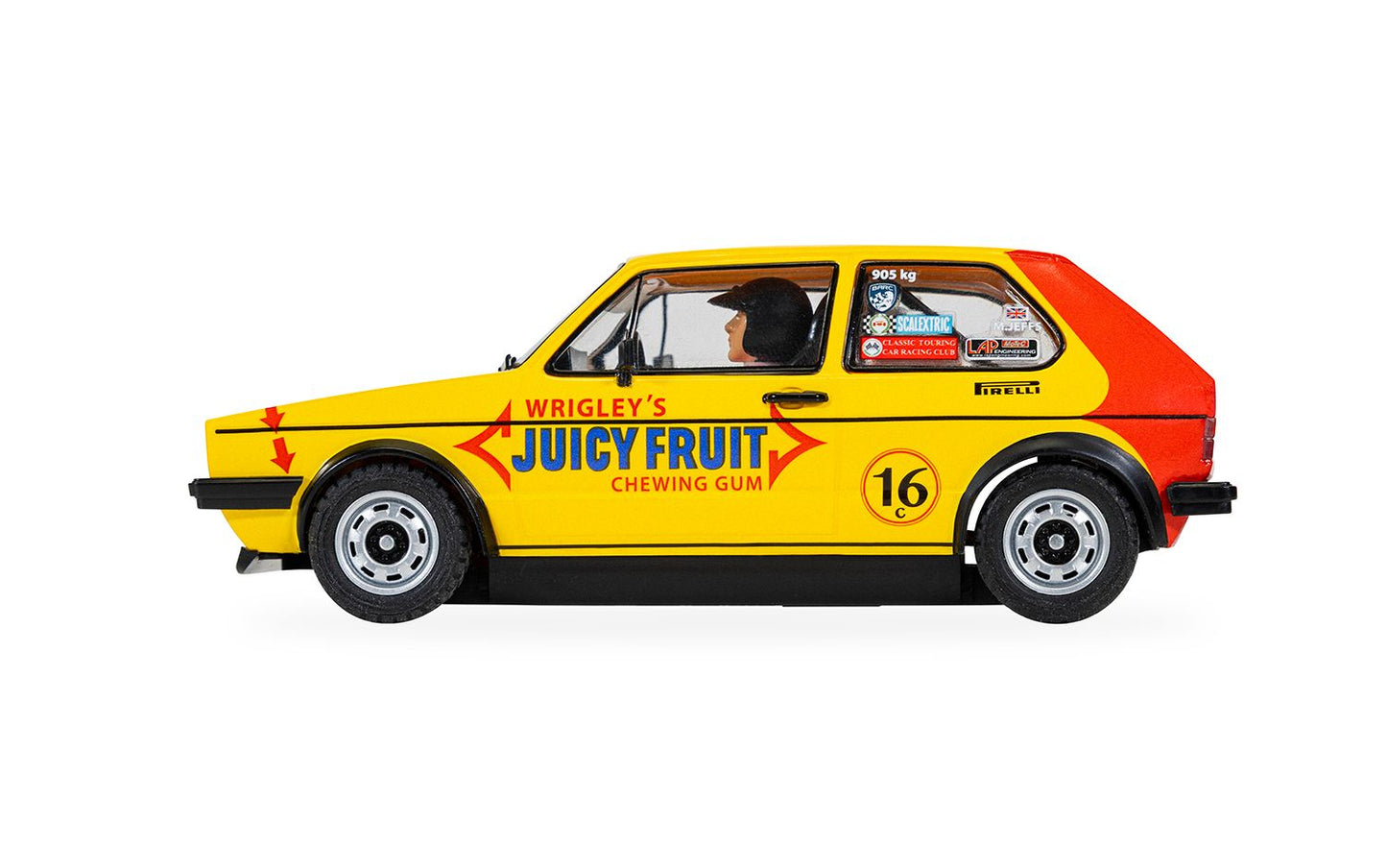 Scalextric C4625 Volkswagen Golf MK1 - Malcolm Jeffs Racing 1:32 Scale *PRE ORDER £44.99*
