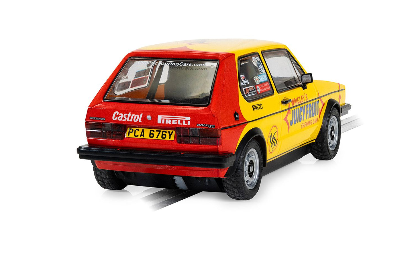 Scalextric C4625 Volkswagen Golf MK1 - Malcolm Jeffs Racing 1:32 Scale *PRE ORDER £44.99*
