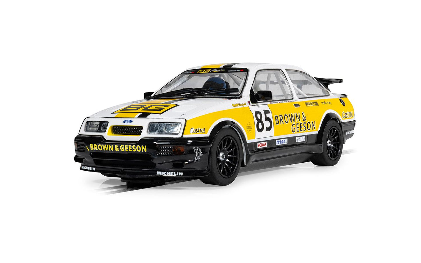 Scalextric C4628 Ford Sierra RS500 - YTCC Dan Brown 2024 1:32 Scale *PRE ORDER £44.99*