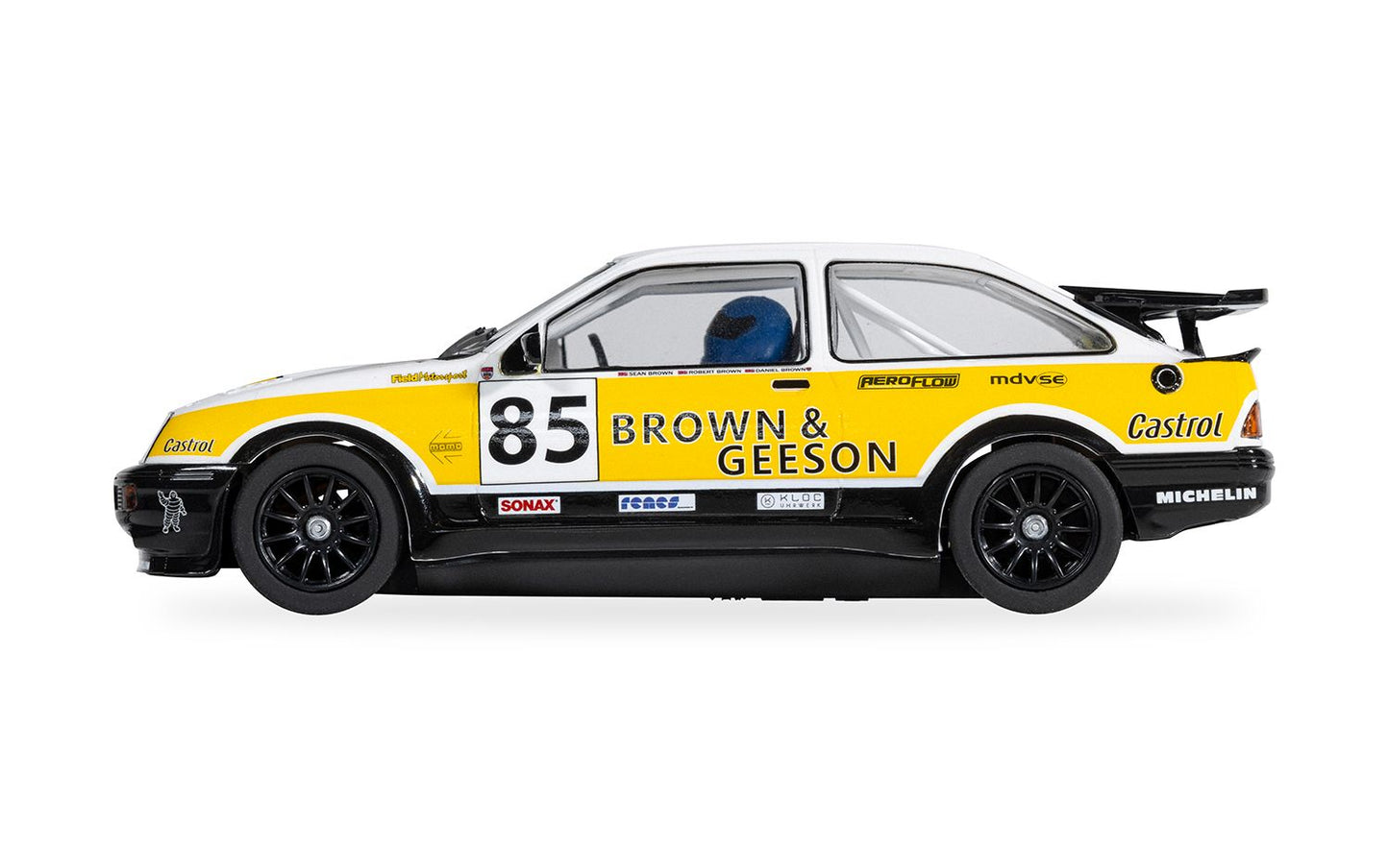Scalextric C4628 Ford Sierra RS500 - YTCC Dan Brown 2024 1:32 Scale *PRE ORDER £44.99*