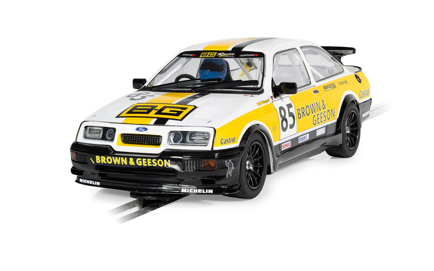Scalextric C4628 Ford Sierra RS500 - YTCC Dan Brown 2024 1:32 Scale *PRE ORDER £44.99*