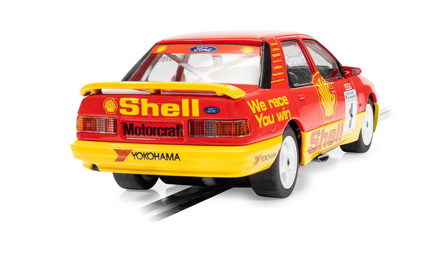 Scalextric C4632 Ford Sierra Sapphire - BTCC 1990 - Rob Gravett 1:32 Scale *PRE ORDER £44.99*