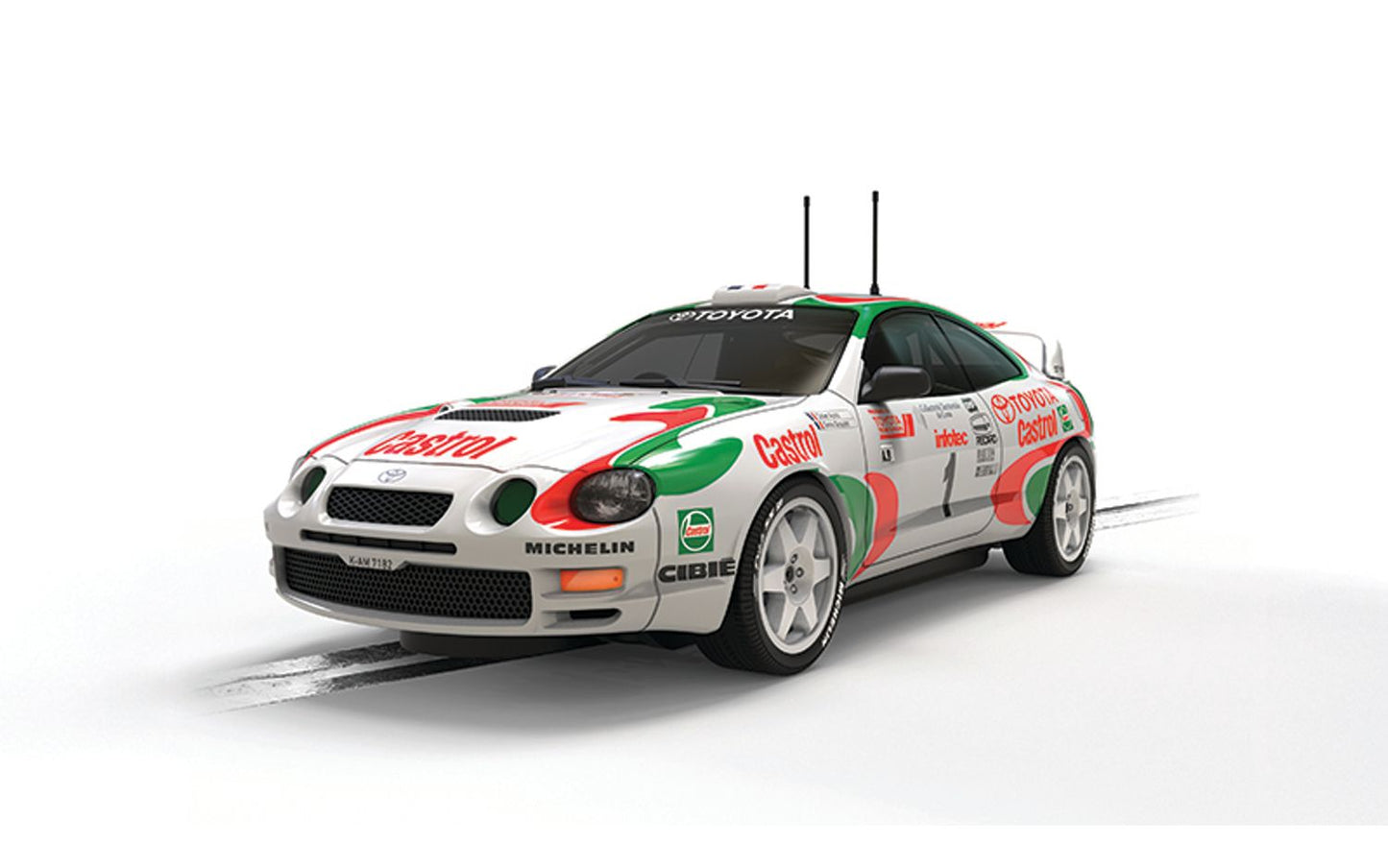 Scalextric C4665 Toyota Celica GTFour Didier Aurioil 1995 WRC 1:32 Scale *PRE ORDER £51.29*