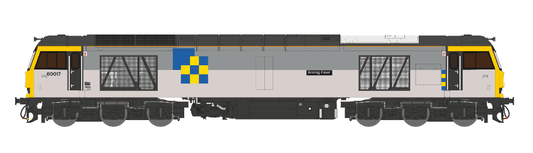 Cavalex Class 60 60017 Arenig Fawr Triple Grey Construction, OO Gauge