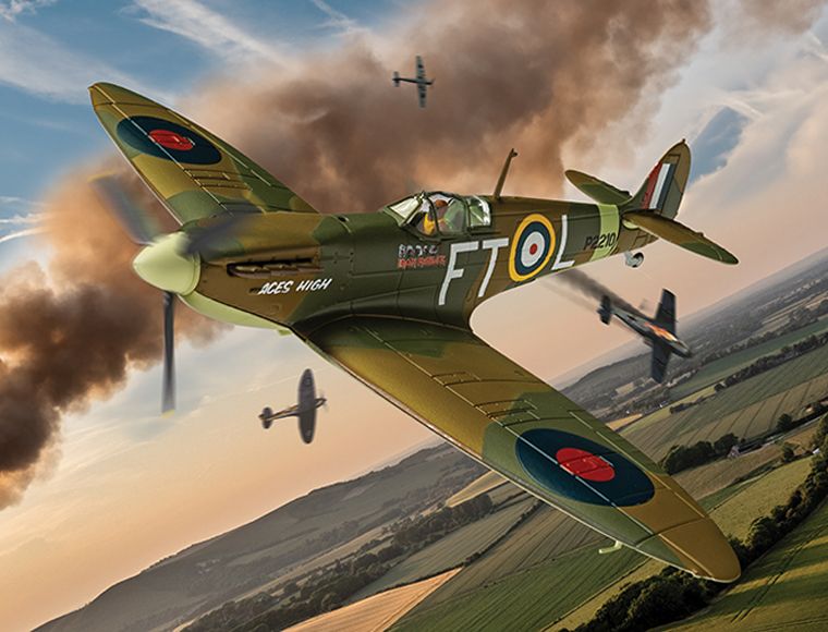 Corgi CC39215 Iron Maiden Supermarine Spitfire Mkii 'Aces High', 1/72 Scale *LAST ONE**
