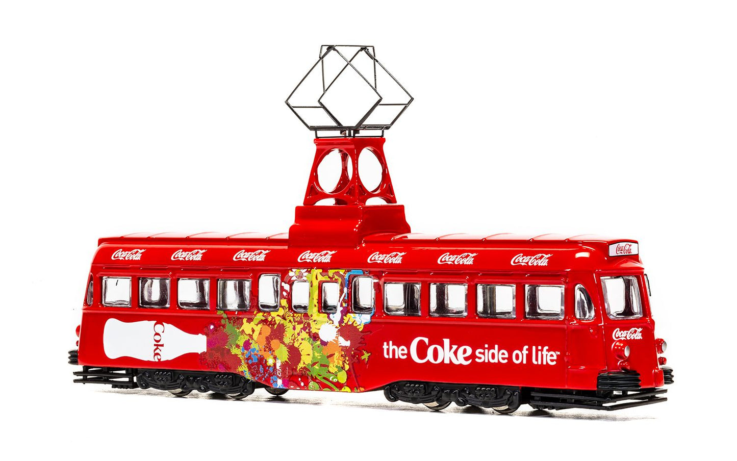 Corgi CC44013 Coca Cola Single Decker Tram- Coke Side of Life, 1/76 Scale *LAST FEW*