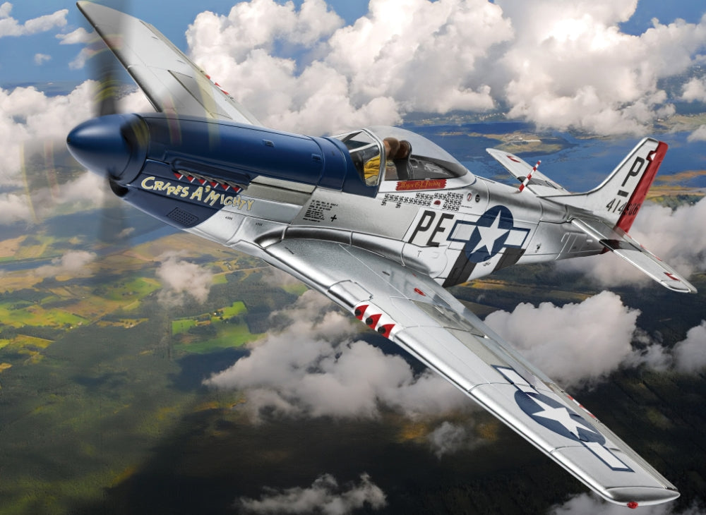 Corgi AA34410 North American P-51D Mustang 'Cripes A'Mighty' George Preddy 1944  1:32 Scale *PRE ORDER £127.49*
