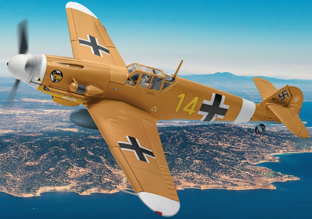 Corgi AA34910 Messerschmitt Bf 109F-4 (Trop) Hans Joachim Marseille 1942  1:32 Scale *PRE ORDER £127.49*