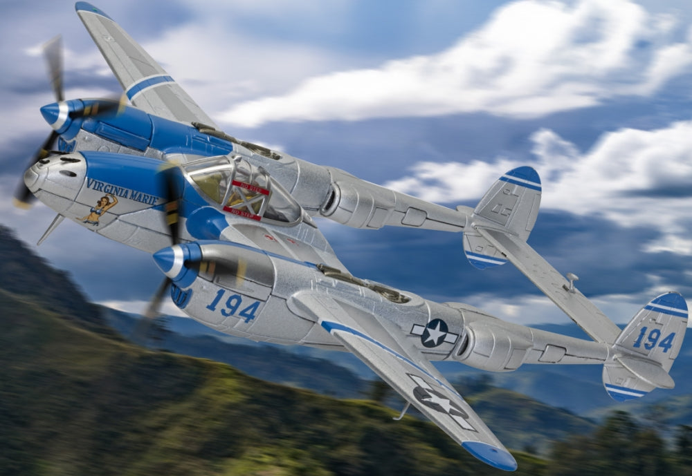 Corgi AA36618 Lockheed P-38J Lightning 'Virginia Marie New Guinea 1944,  1:72 Scale