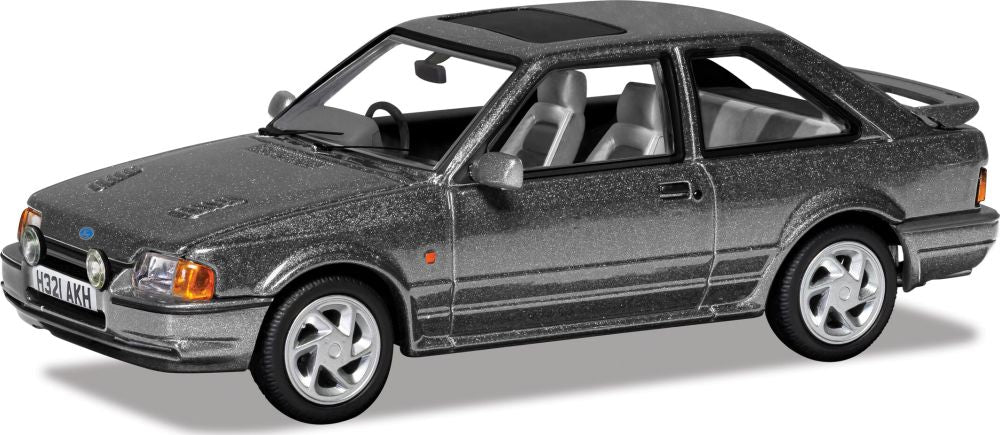Corgi Vanguard VA14304 Ford Escort Mk4 RS Turbo (1990 Spec) Mercury Grey 1:43 Scale LAST FEW.
