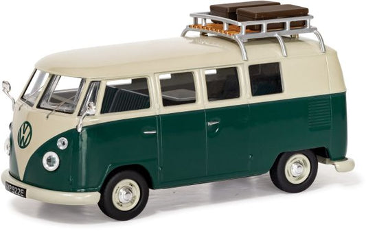Corgi Vanguard VA14500 Volkswagen Type 2 1500 SP Devon Caravette. Pearl White and Velvet 1:43