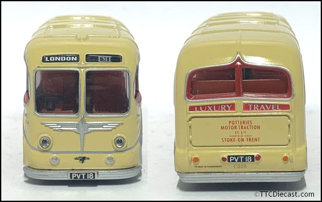 Corgi 40302 Leyland Royal Tiger PSU1 / 15 / Burlingham Seagull PMT, PRE OWNED