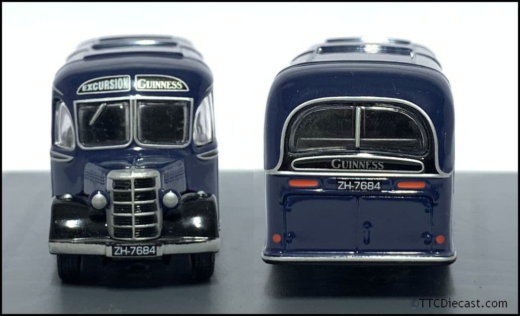 Corgi 42606 Bedford OB / Duple Vista Guinness, PRE OWNED