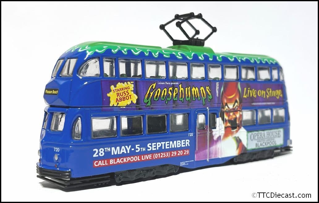 Corgi 43516 English Electric Balloon Tram, Blackpool Corporation, Goosebumps, PRE OWNED