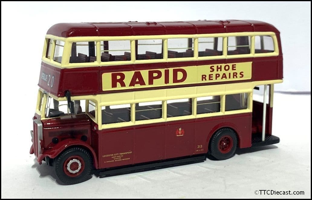 Corgi 43904 AEC Regent II / Park Royal Utility Leicester City Transport, PRE OWNED