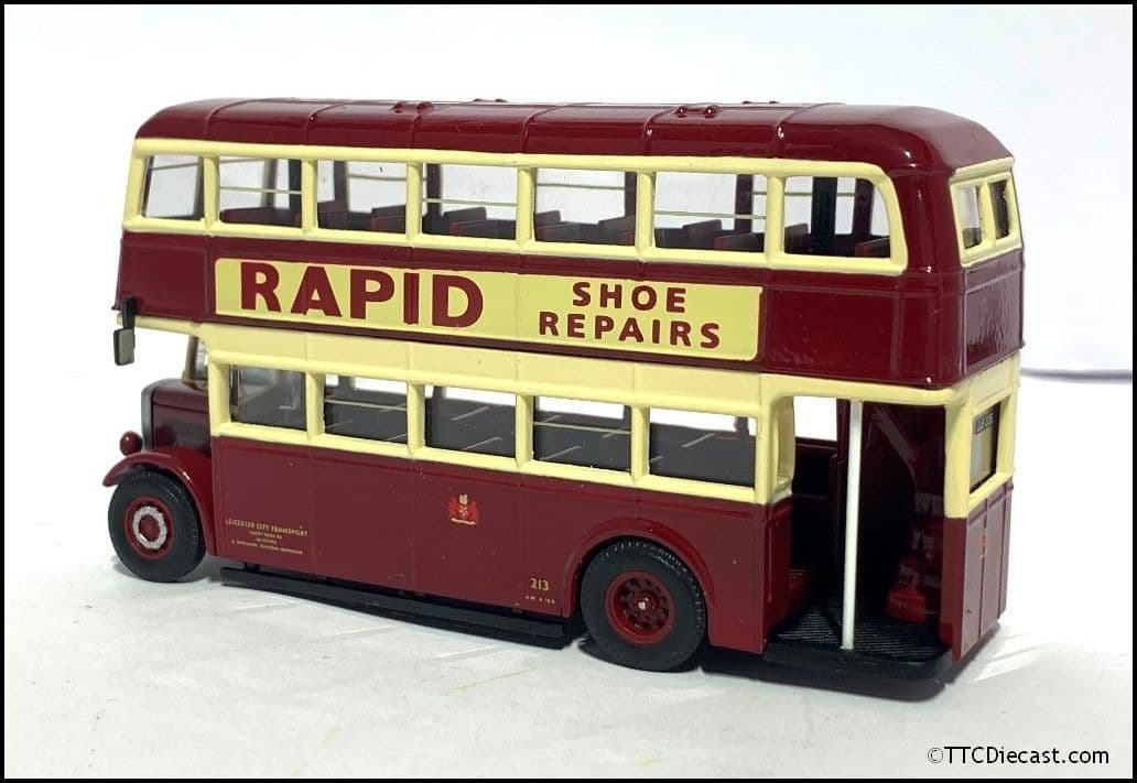 Corgi 43904 AEC Regent II / Park Royal Utility Leicester City Transport, PRE OWNED