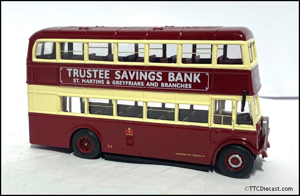 Corgi 43904 AEC Regent II / Park Royal Utility Leicester City Transport, PRE OWNED