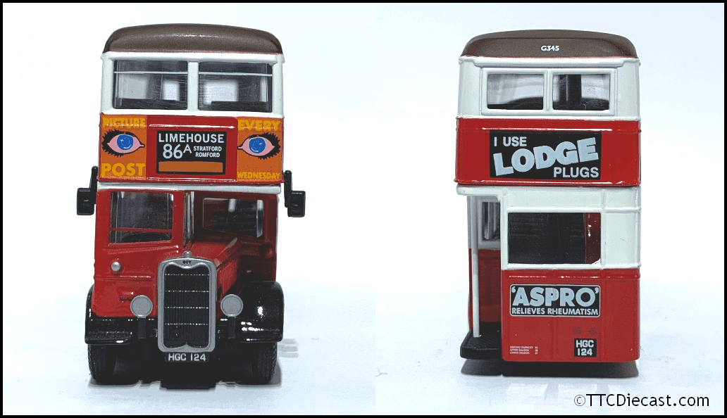 Corgi 43907 Guy Arab ii / Park Royal Utility London Transport, PRE OWNED