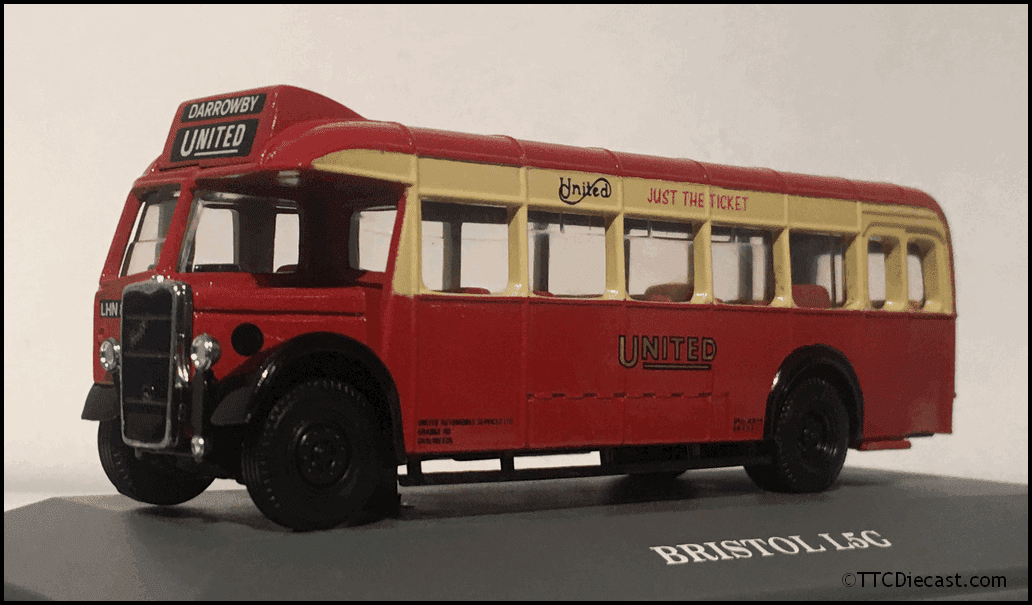 Corgi 97855 Bristol L5G / ECW United, PRE OWNED