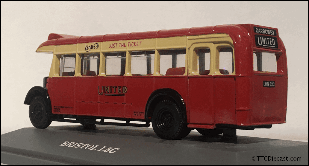 Corgi 97855 Bristol L5G / ECW United, PRE OWNED