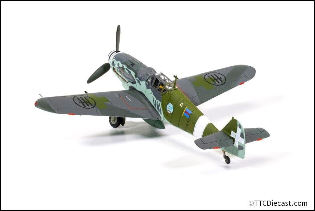 Corgi AA27112 Messerschmitt Me109G-6 (Trop) Maggiore A.Vizzotto Regia 150 Gruppo Sicily 1943