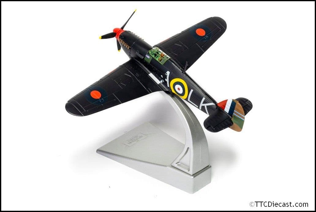 Corgi AA27608 Hawker Hurricane MkI P2798 LK-A SqnLdr Ian Richard 'Widge' Gleed RAF No87 - 1:72