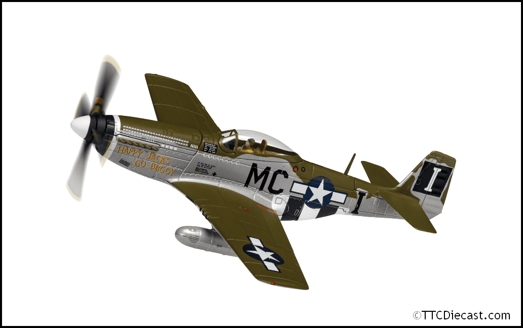 Corgi AA27706 P51D Mustang 44 13761 MCI Happy Jacks Go Buggy Capt Jack M Ilfrey 1:72 LAST ONE